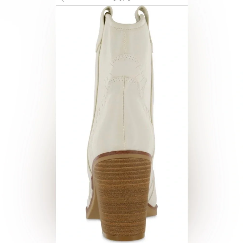 MIA Simmone Cowboy Boots ivory